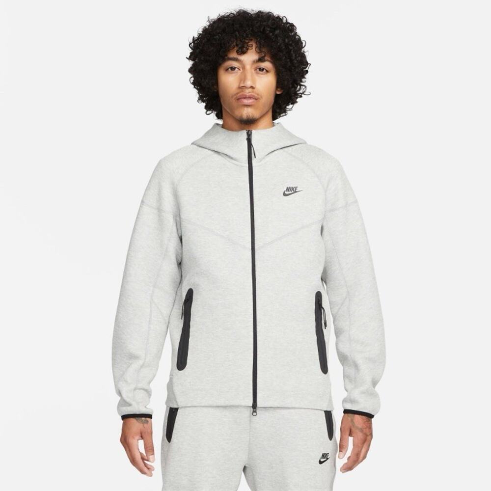 NEW Nike Sportswear Tech Fleece Windrunner Med Gray FB7921-063 Men’s Size Multi